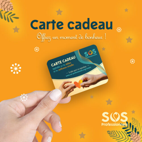 Carte cadeau orange SOS Professionnels
