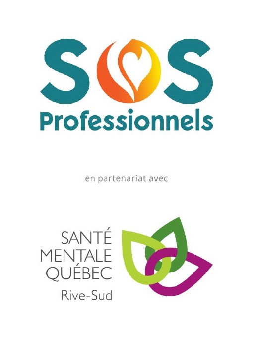 SOS Professionnels, en partenariat avec Santé Mentale Québec Rive Sud